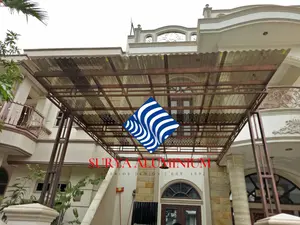 Atap tenda transparan solartuff