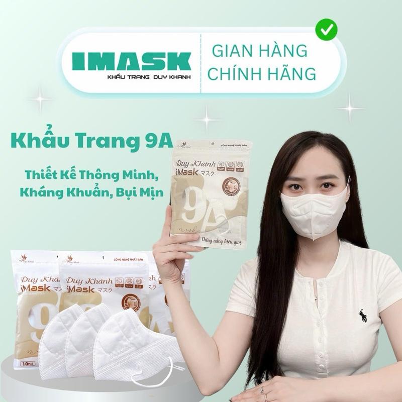 Combo 300c 9A Khẩu trang 9A Imask- Duy Khánh siêu chống nắng chống bụi chống tia UV kháng khuẩn đến 99,9%.
