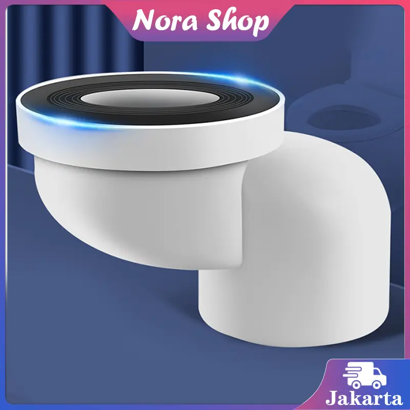 Pemindah Toilet Terintegrasi Sambungan Pipa PVC / Anti-Penyumbatan