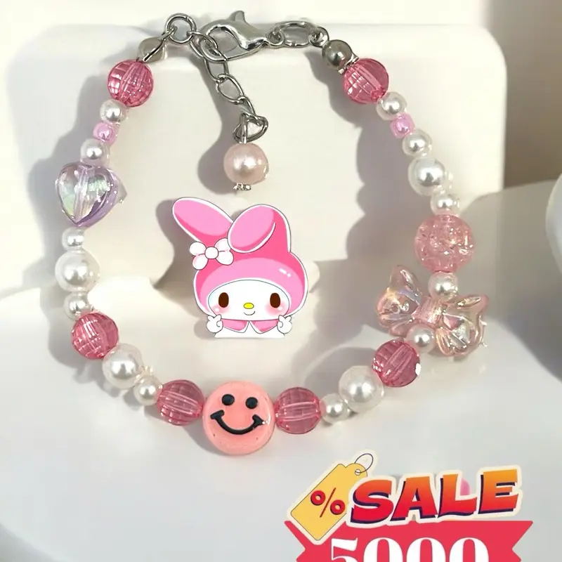 [BELI 2 GET HADIAH]  Gelang Anak 13cm Karakter Disney NETCUTE  Gelang manik manik Aksesoris Kids 4