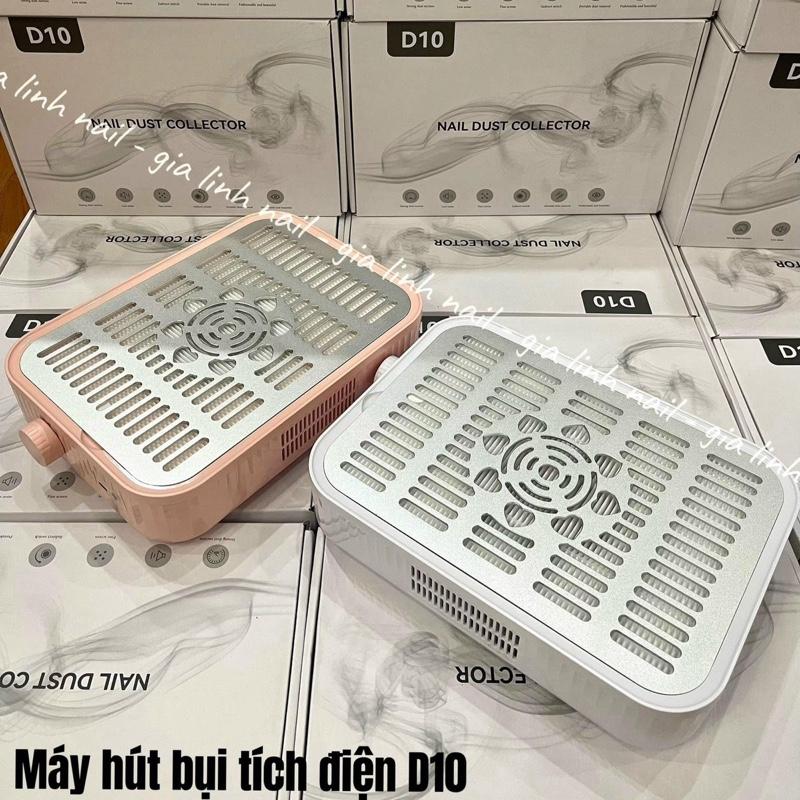 Máy hút bụi làm móng tích điện D10 siêu êm Làm Nail