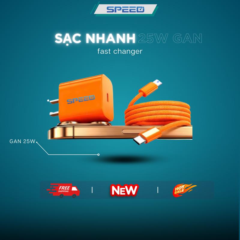  DCK Bộ sạc nhanh PD 25W cho các dòng máy Ip 6-17prm C - C and C-L màu cam vũ trụ siêu hót Bảo hành 12 tháng 