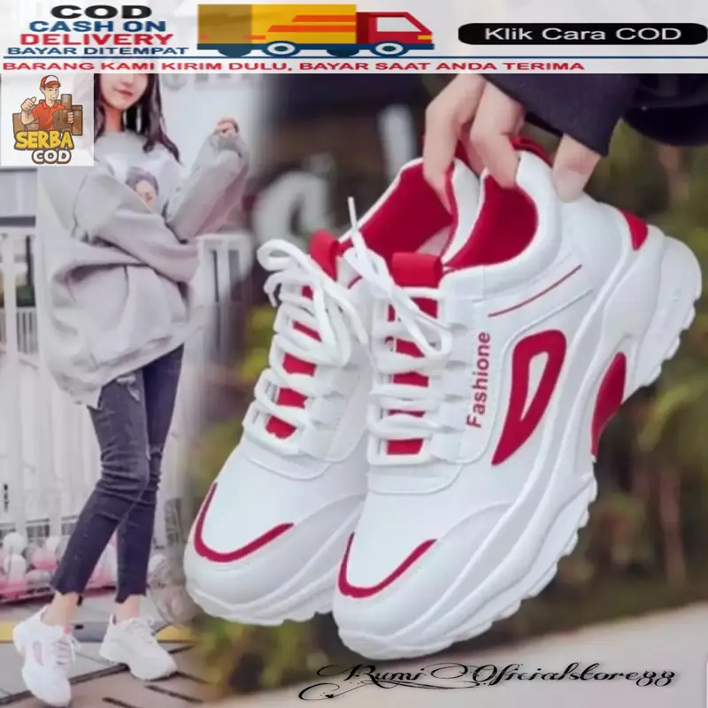 Sepatu wanita fashion sneakers korea RM02 0