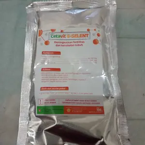 CETAVIT E-SELENT 100 GR - MENINGKATKAN FERTILITAS DAN KEKEBALAN TUBUH TERNAK