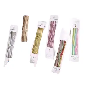 lilin ulir (lilin spiral) warna warni