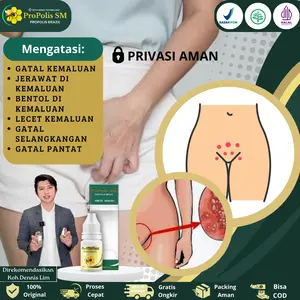 Propolis SM - Salep untuk gatal kemaluan wanita, Lecet di kemaluan, jerawat di kelamin, bentol di kelamin, Herpes Kelamin