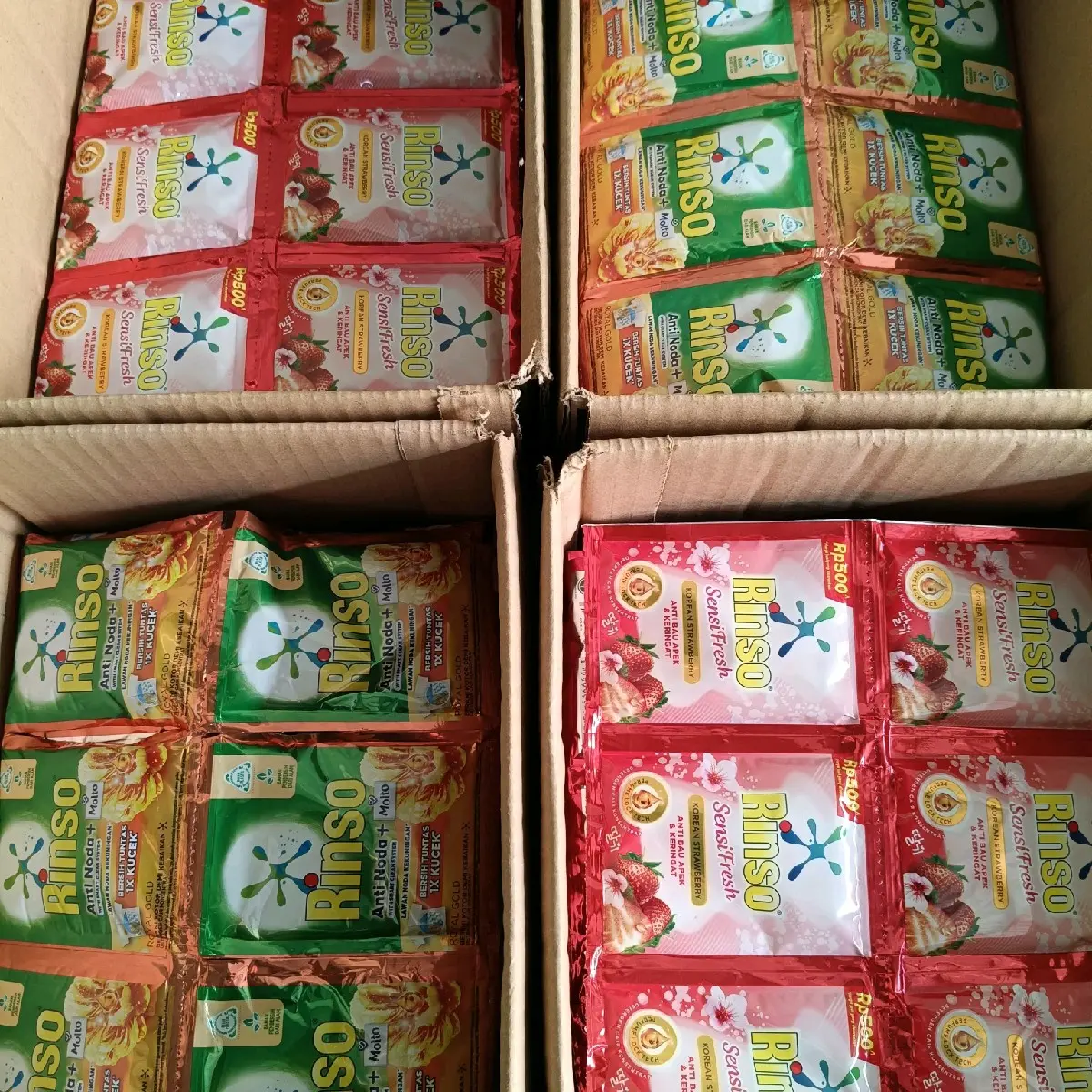 PAKET PROMO 66 PCS RINSO CAIR 500 18ml