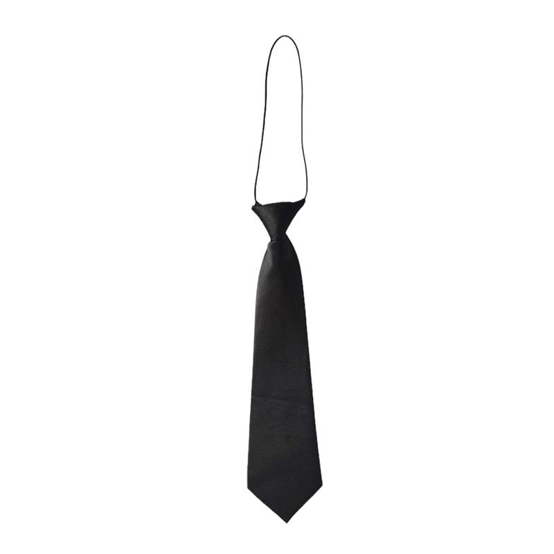 Product Introduction of Boys Satin Elastic Neck Tie For Wedding Prom Christening Kids Ties Children V9C4 18