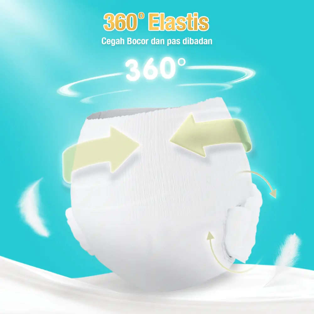 [1 PACK] PARENTY Adult Pants Soft Diapers Middle Flow Size M/L/XL Popok Celana Dewasa Lembut