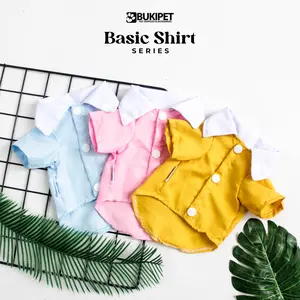 Baju kucing anjing cowok cewek lucu murah - Bukipet Shirt Basic Series