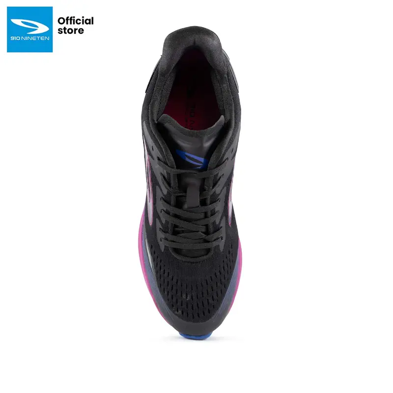 910 Nineten AURORUN Sepatu Lari - Hitam/Biru/Ungu Olahraga  Running Outdoor 2