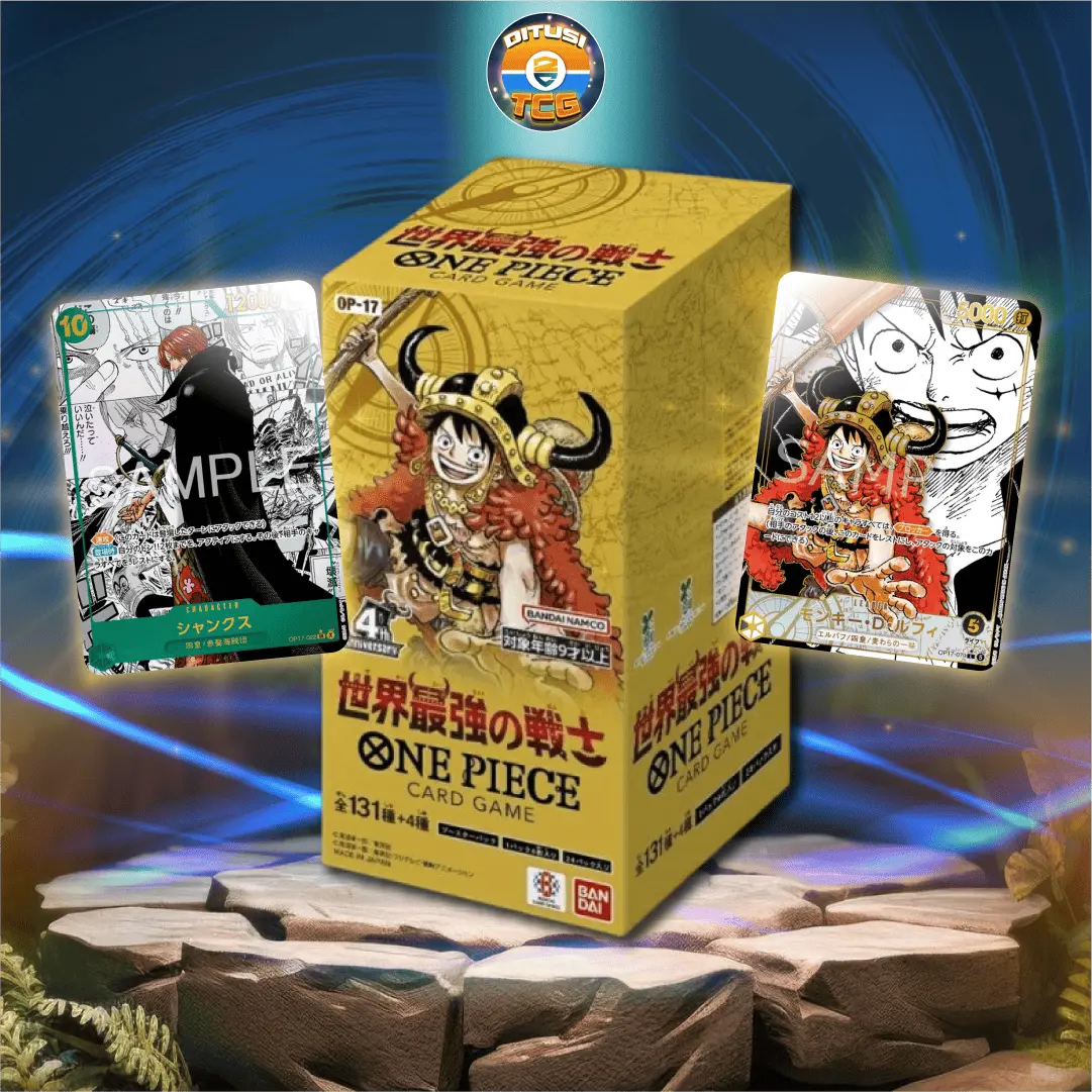 OP-17 The World's Strongest Warriors Booster Box Original Jepang - OP Box