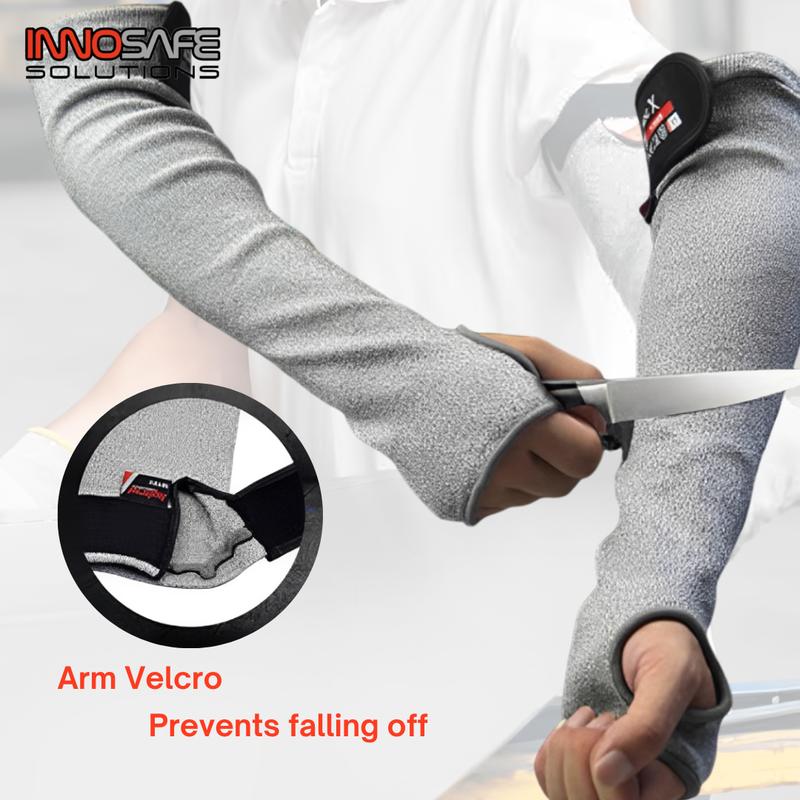 45cm Sleeve-Cut Level 5 cut protection arm cuffs anti-scratc - TikTok ...