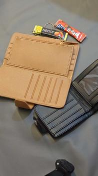 Product Review of Dompet Pendek Pria Wanita Kulit Sintetis Premium Classic Project Variasi Kulit PU Polos Setrip Cowok from A**d 1