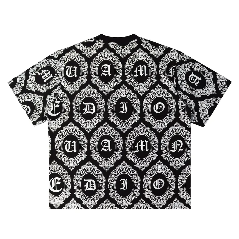 Eudaimonia Kaos Boxy Fit Oversized Tshirt Full Print Classic