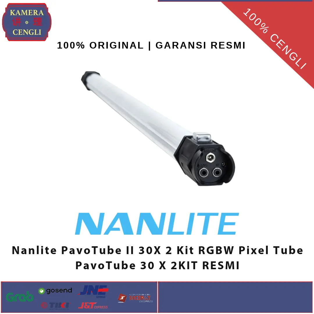 Nanlite PavoTube II 30X 2 Kit RGBW Pixel Tube PavoTube 30 X 2KIT RESMI