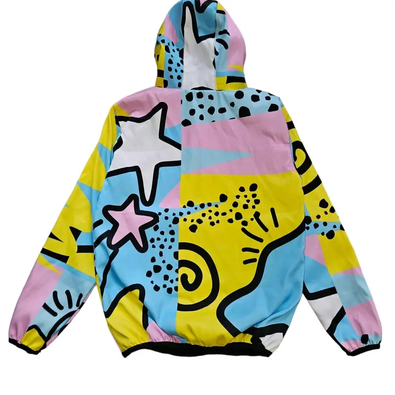Jaket vintage running 90s REASON FULL COLOR 1