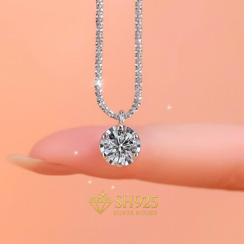  Dây chuyền xoắn mặt vương miệng-Trang sức  phụ kiện thời trang sang trọng dành cho nữ 