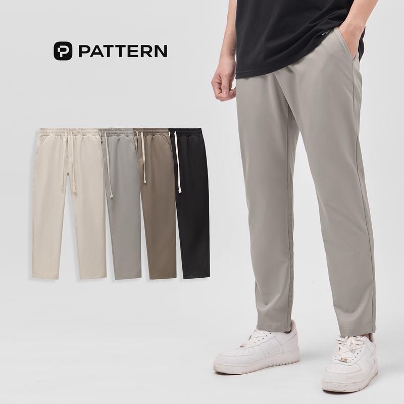 Quần Dài Nam Kaki Suông Cạp Chun PATTERN PQ039