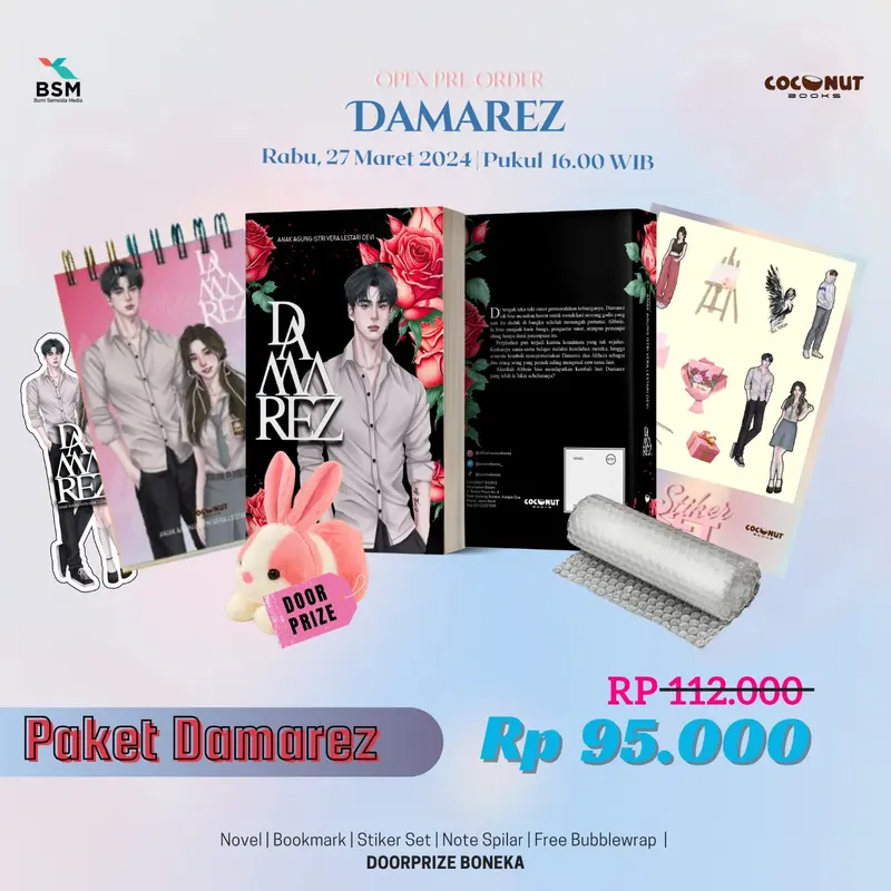 Buku Bacaan Novel Damarez - Bumi Fiksi 0
