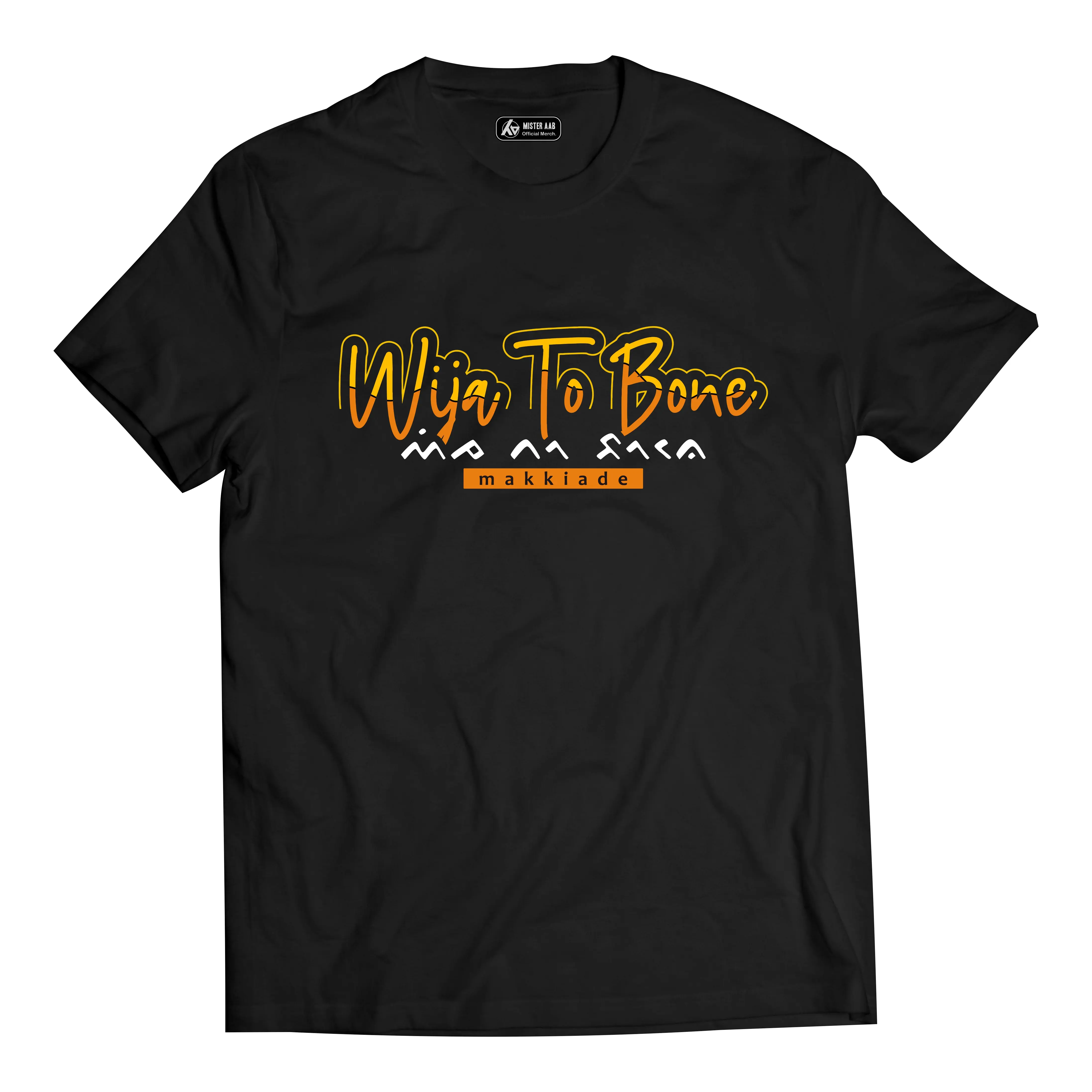 KAOS BUGIS PRIA/WANITA WIJA TO BONE Combed Kain