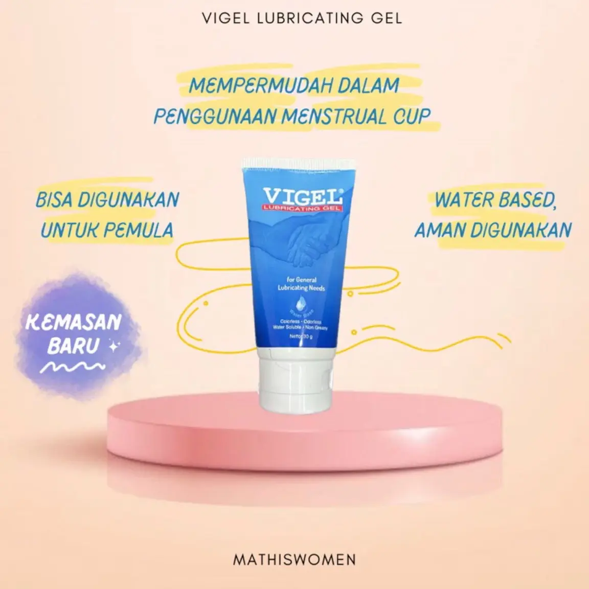 Vigel Gel Pelumas 30gr - Untuk Mempermudah pemasangan menstrual cup - Shop | Tokopedia Vigel Gel Pelumas 30gr - Untuk Mempermudah pemasangan menstrual cup - Shop | Tokopedia