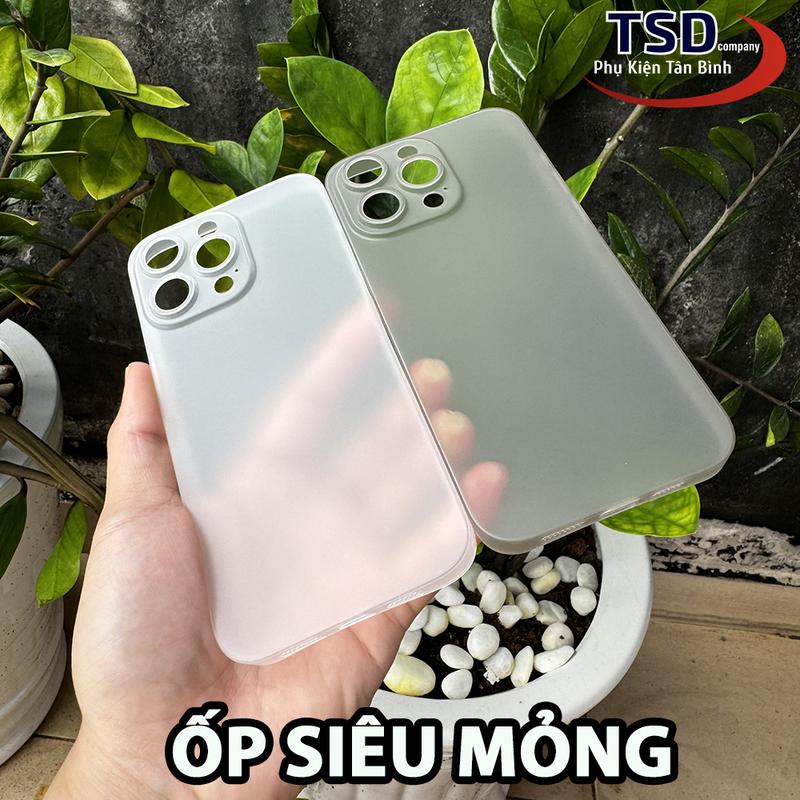 Ốp Lưng iPhone Siêu Mỏng Trong Nhám UniBody