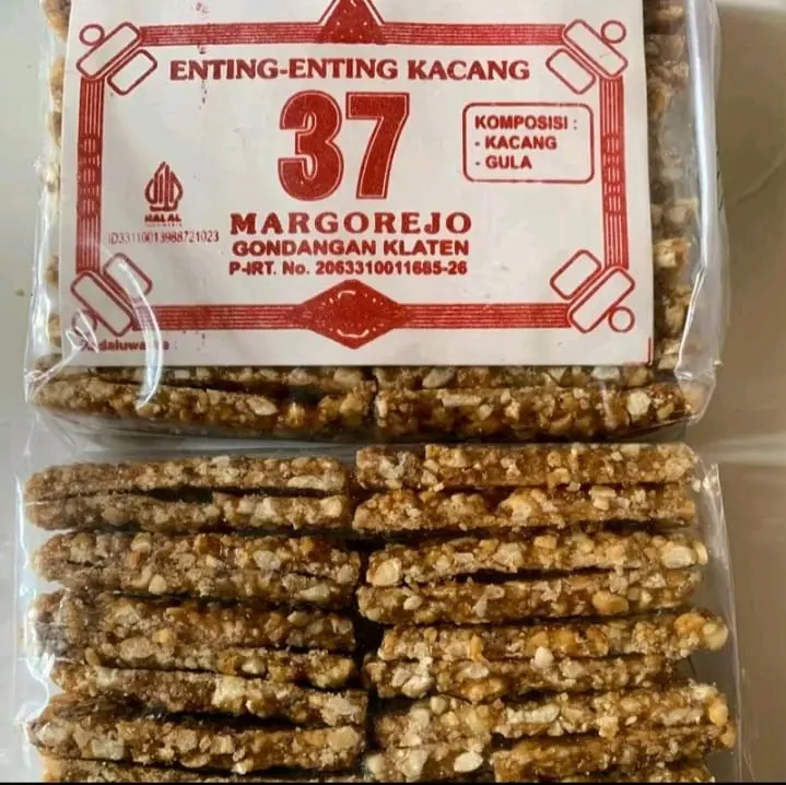 Grosir Enting Kacang 4pcs Murah - Snack Makanan Ringan - Food Camilan 1