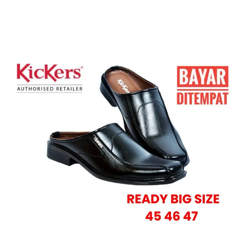 Sepatu Kickers Bustong Pantofel Formal Pria Shoes READY UKURAN BESAR JUMBO BIG SIZE 45 46 47 0