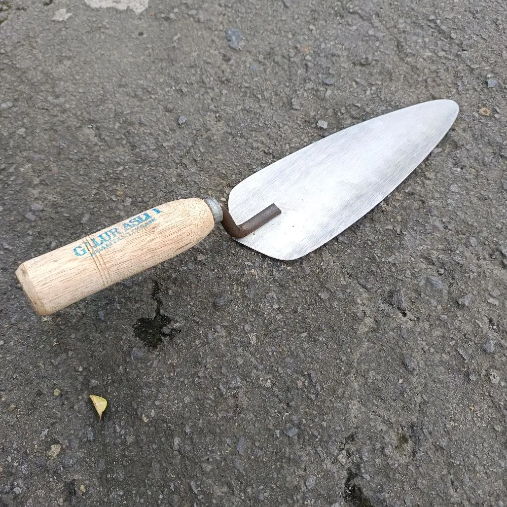 sendok semen/ cetok galur asli baja 25cm