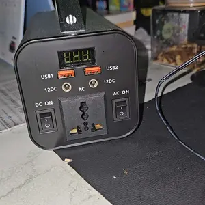 【Penjualan Panas】 Stasiun Tenaga Surya 109600mAh 350W 220V Stasiun Tenaga Surya Portabel Surya Station Solar Power Generator panel  surya  1  set  lengkap Baterai Mobil