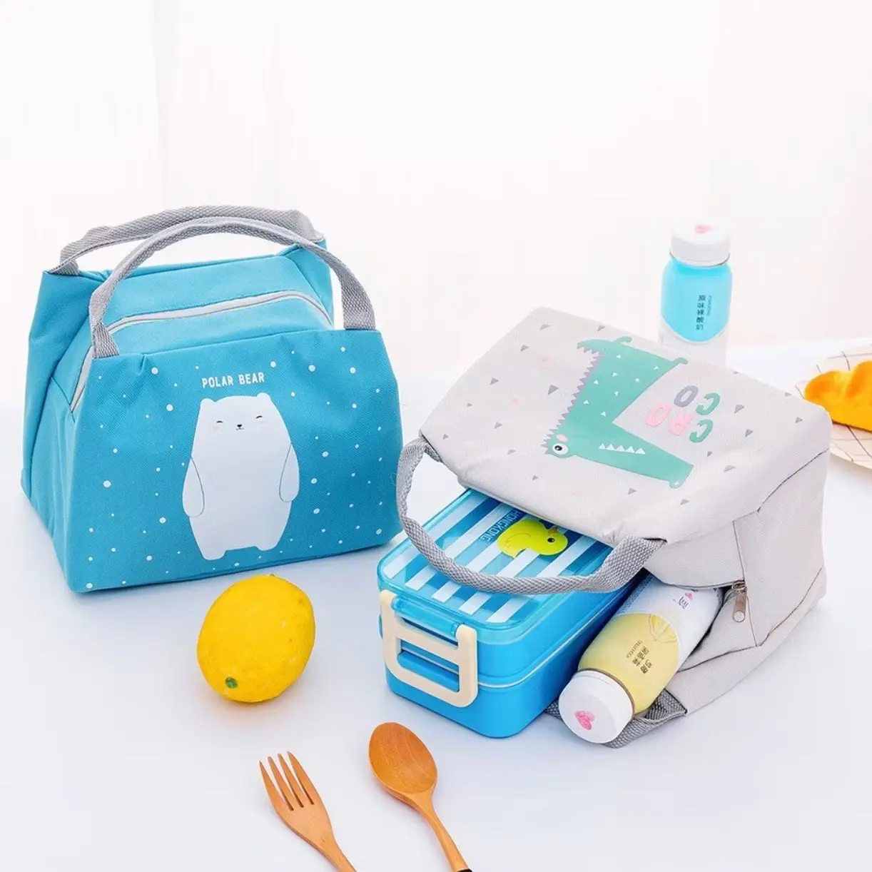 TAS BEKAL KARAKTER LUNCH BAG COOLER MAKANAN ANAK