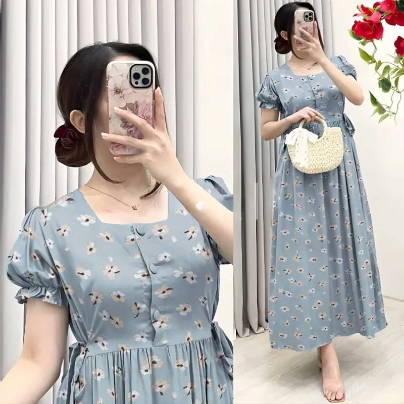 DASTER CHERRY RAYON TERBARU / DASTER RAYON VISCOSE / DASTER CHIBI RAYON / DASTER BUSUI Nyaman 5