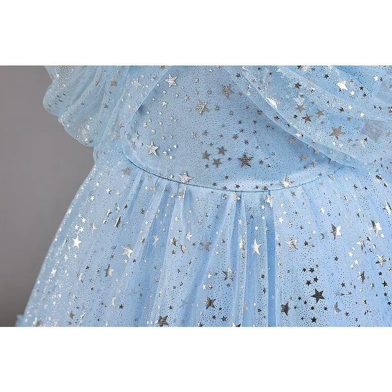 [LITTLEOTOTO] 3-14T LONG DRESS BRIDGET Premium Model Korea Tile Lapis IMPORT  -  Baju Pesta Aqiqah Baptis Anak Perempuan Mekar Putri Princess Frozen Cinderella 2