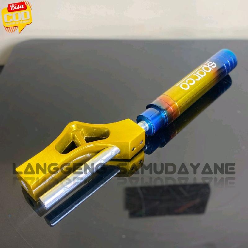 ￼￼Extender Gear Shift Knob Tuk Dapat Diatur Untuk Mobil manual Truck tuas kepala knop knob + tiang stik gigi tuas persneling Mobil Manual Pick up Truk 4