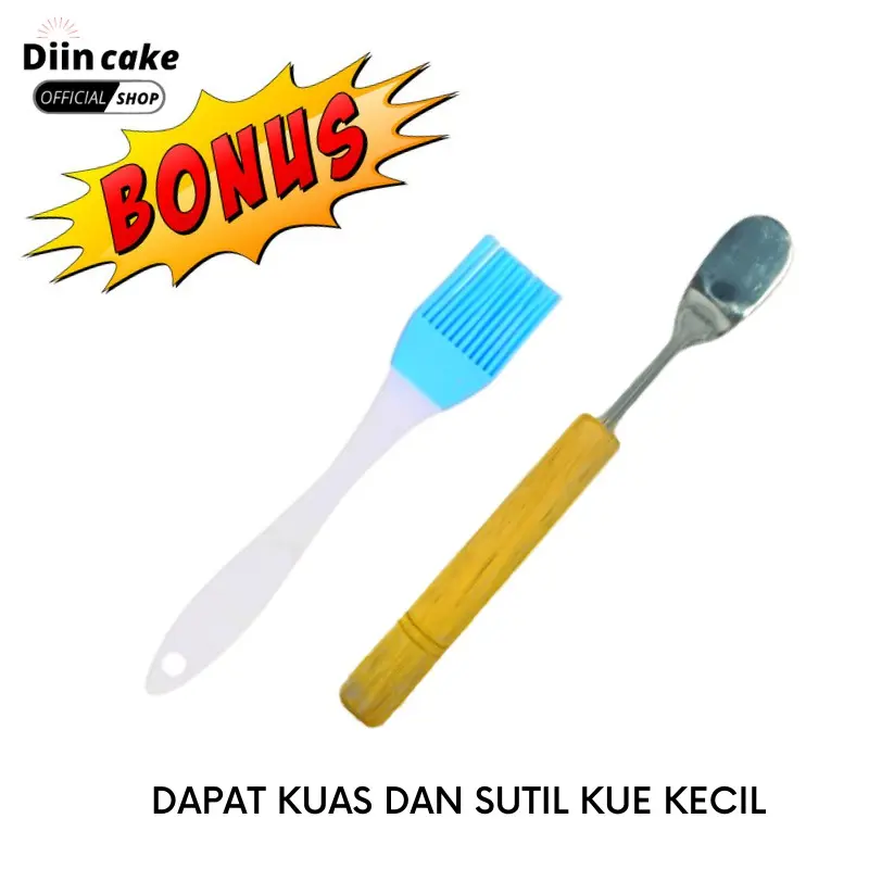 Cetakan Kue Jepit Semprong Opak Gambir Egg Roll Small Bonus Sutil Kue Dan Kuas Kue Silikon 1
