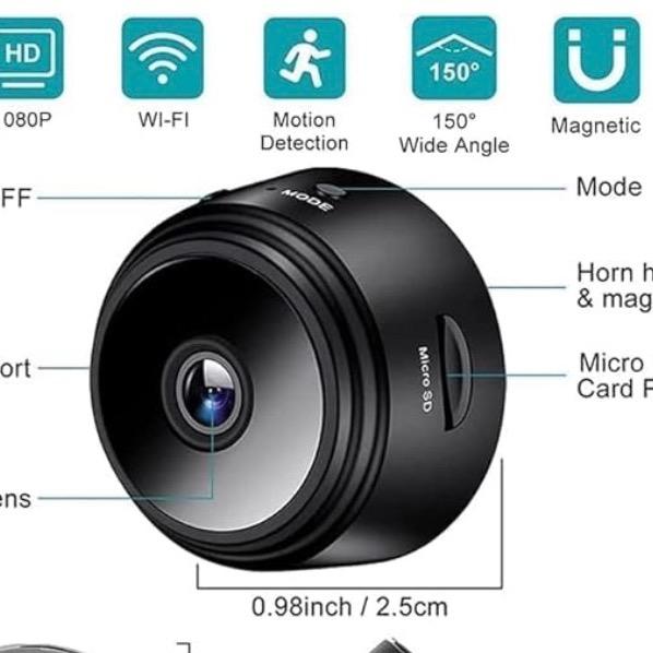 Mini Camera, bluetooth connet WIFI Camera Secret Baby Monito - TikTok ...