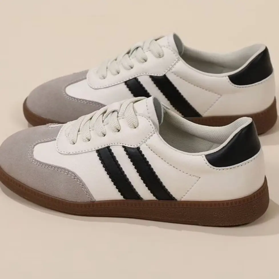 Sepatu Sneaker Samba Terbaru Korean Style Simple Cewek - Casual Shoes Wanita Perempuan Kasual