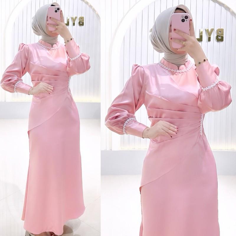 Product Introduction of Dress Kondangan Viral Elegan Bergaya dengan Gamis Modern Terbaru - Mewah, Wanita 9