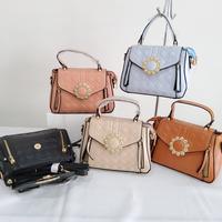 Gambar FARNELL - Tas Top Handle Bisa Selempang Wanita Unik YH08-5 - Black dari Toko Tas Diamond Kota Bandung 3 Tokopedia