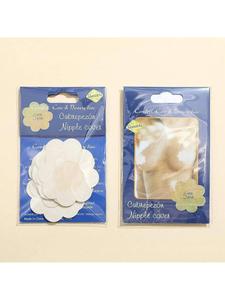 DP-0027 | Paquete de 5 Pares de Cubrepezón con Forma Floral - Discretos y Comodos - Resistente al Agua y Reutilizable