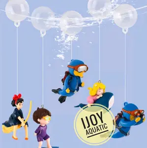 Hiasan akuarium PENYELAM dekorasi miniatur aquarium