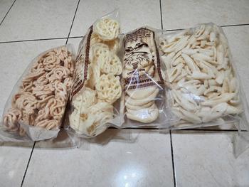 Product Review of PAKET GURIH MANTUL 10 MIX 4 BUNGKUS 1 KG [ BUNCIS,PESER,SANGGUL UDANG,MAWAR] 1 KG KHAS PALEMBANG  Kemplang from J**9 2