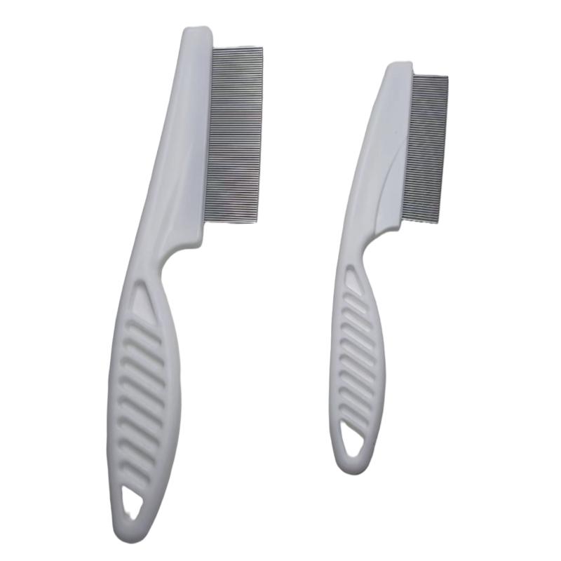 Product Introduction of Pet flea comb, dense tooth needle comb, dog and cat flea comb 2