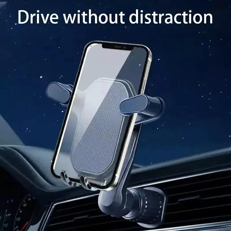 Acchp Car Phone Holder HD62 HD-62 pasang AC mobil Gravitasi Vetilasi Udara Kait Telepon Gunung 360 Derajat Rotasi Ponsel 1