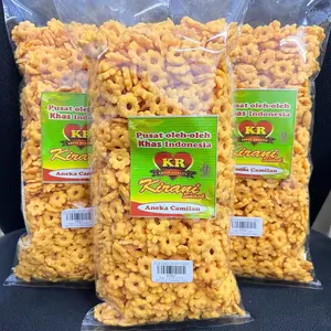 SNACK KEMBANG SAKURA KUNING RIBUT KUNING 200GR
