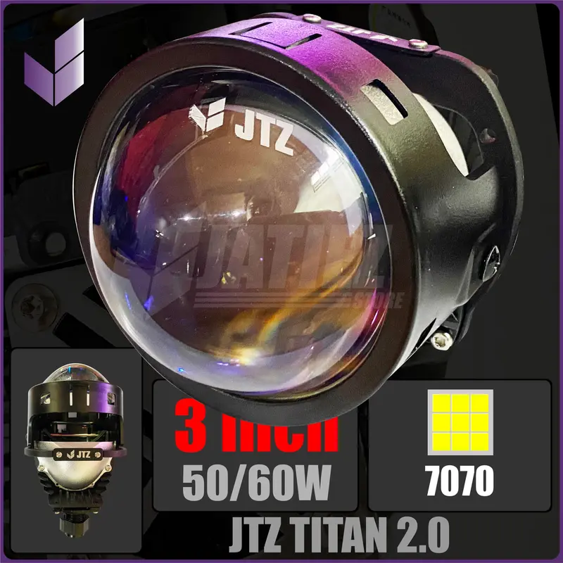 Biled Laser 3 inch Bluelens JTZ Titan 2.0 - Projie Projector 3Inch 50/60W Led Proyektor 1