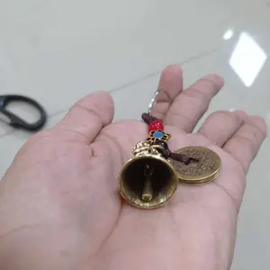 Lonceng Angin Feng Shui Kuningan Lonceng Kuningan Lonceng Gantungan Kunci Lonceng Fengshui