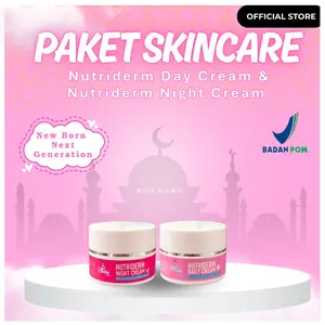 SPESIAL LAUNCHING NEW BORN NEXT GENERATION - NUTRIDERM DAILY CREAM & NUTRIDERM NIGHT CREAM ARTHA LDT NEW PACKAGING
