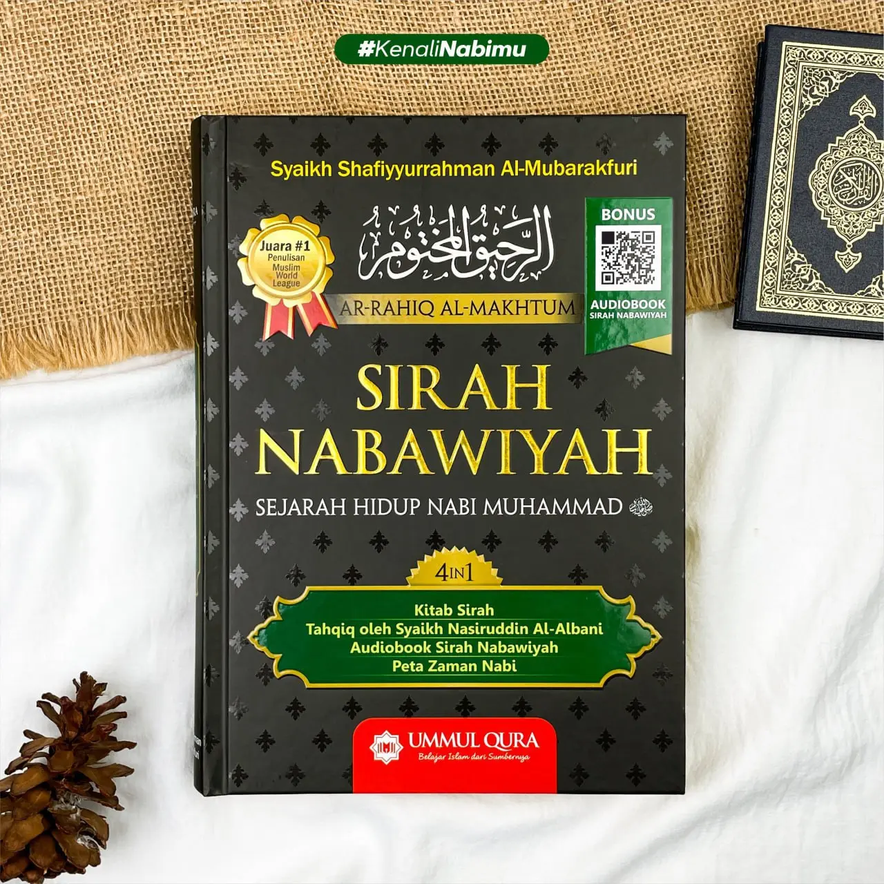 Kitab Sirah Siroh Nabawiyah Mengenal Sejarah Lengkap Pribadi Agung Baginda Nabi Muhammad Tahqiq Syaikh Nasiruddin Al Albani Bonus Audiobook  By Ummul Qura Quran Mushaf Cd